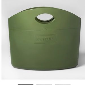 Hunter for Target Olive Green Rubber Tote